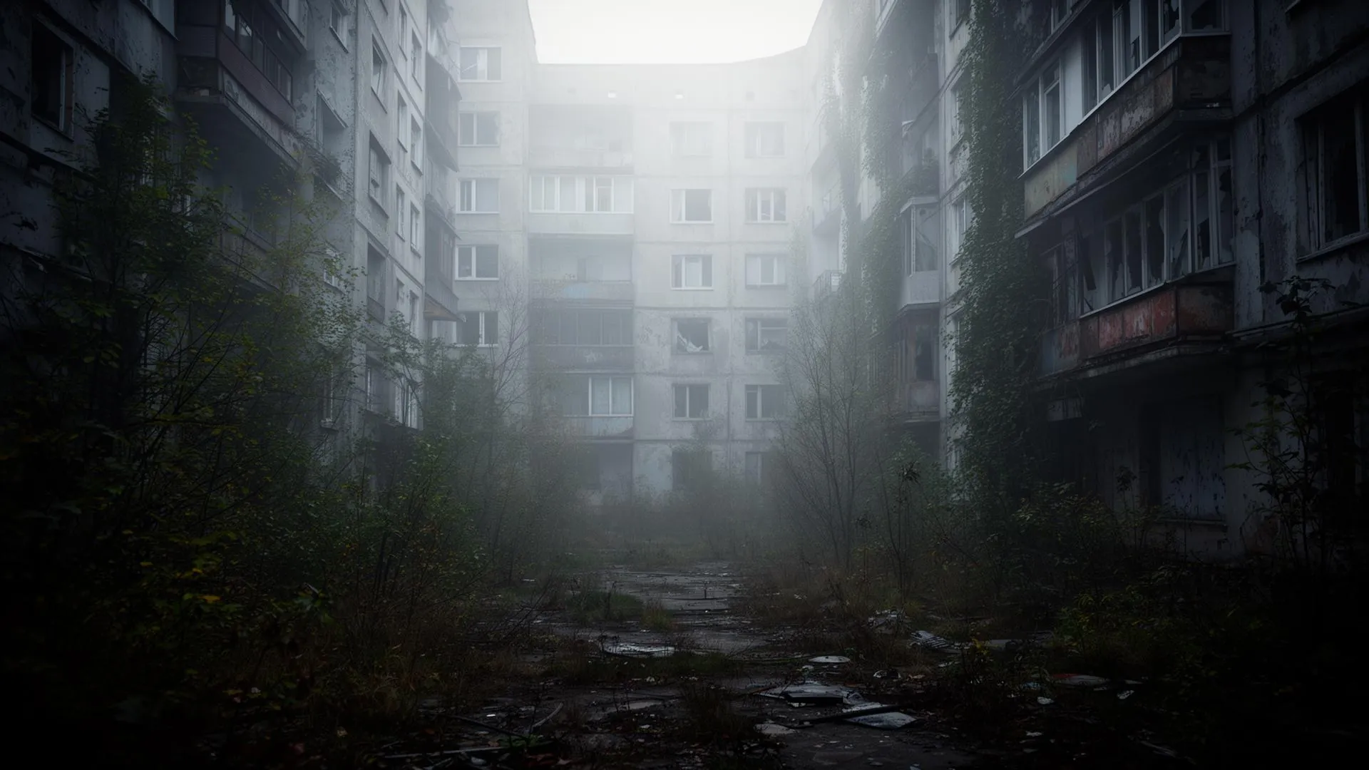 Den övergivna staden Pripyat